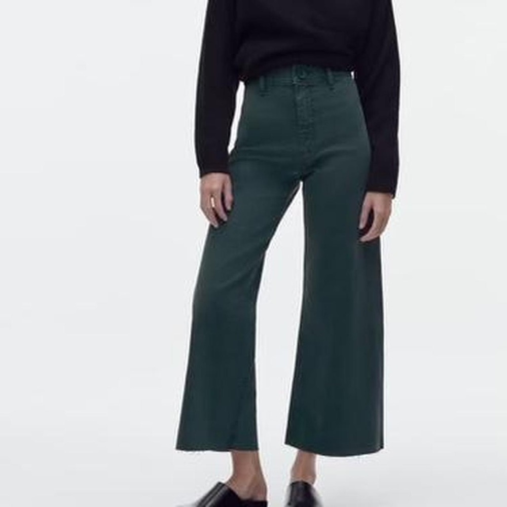 Zara Green Marine Pant